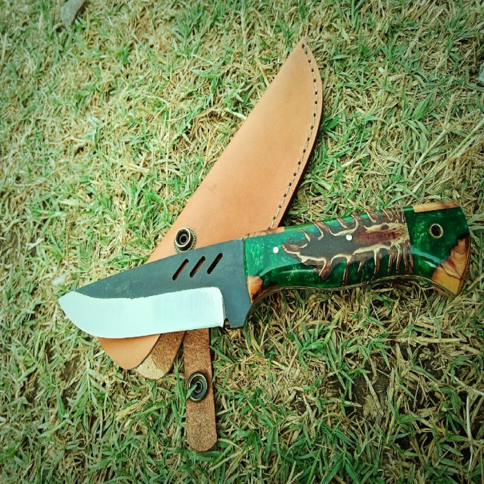 Customized Handmade Groomsman Gift Fixed Blade Bushcraft skinner Skinning Knife