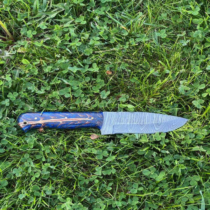 Customized Handmade Groomsman Gift Fixed Blade Bushcraft skinner Skinning Knife Survival 2nd Anniversary Gift Steam Cards