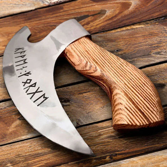 Handcrafted Viking PIzza Cutter Wedding Gift/Birthday Gift