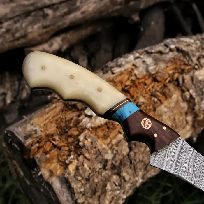 Damascus steel Fillet Fishing Knife, Handmade Damascus Fillet knife, kitchen knife , bbq Knife , steak knife , chef knife , gifts for him