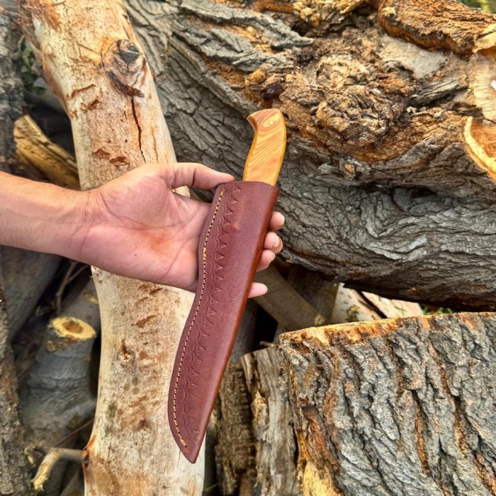 Handmade Damascus Fillet Knife – Flexible Chef & Fishing Knife